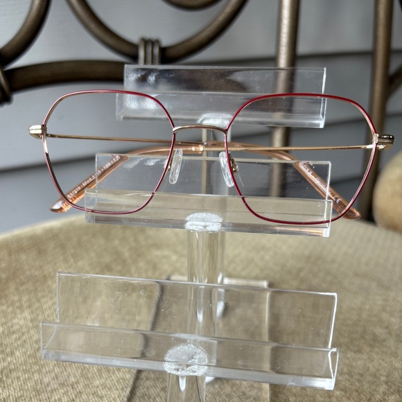 OWP Mexx Women’s Red 2755 Metal Frame (FRAME ONLY) 👓 - Picture 4 of 7